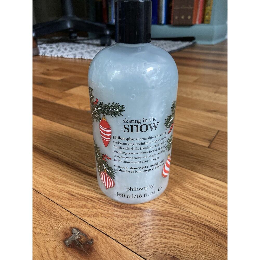 Philosophy Skating in the Snow Shampoo Shower Gel 16 Oz New 2022 Holiday Design